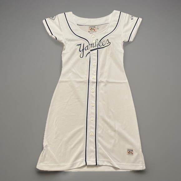 Cooperstown Collection New York Yankees Jersey Dress M 7 - Picture 1 of 12